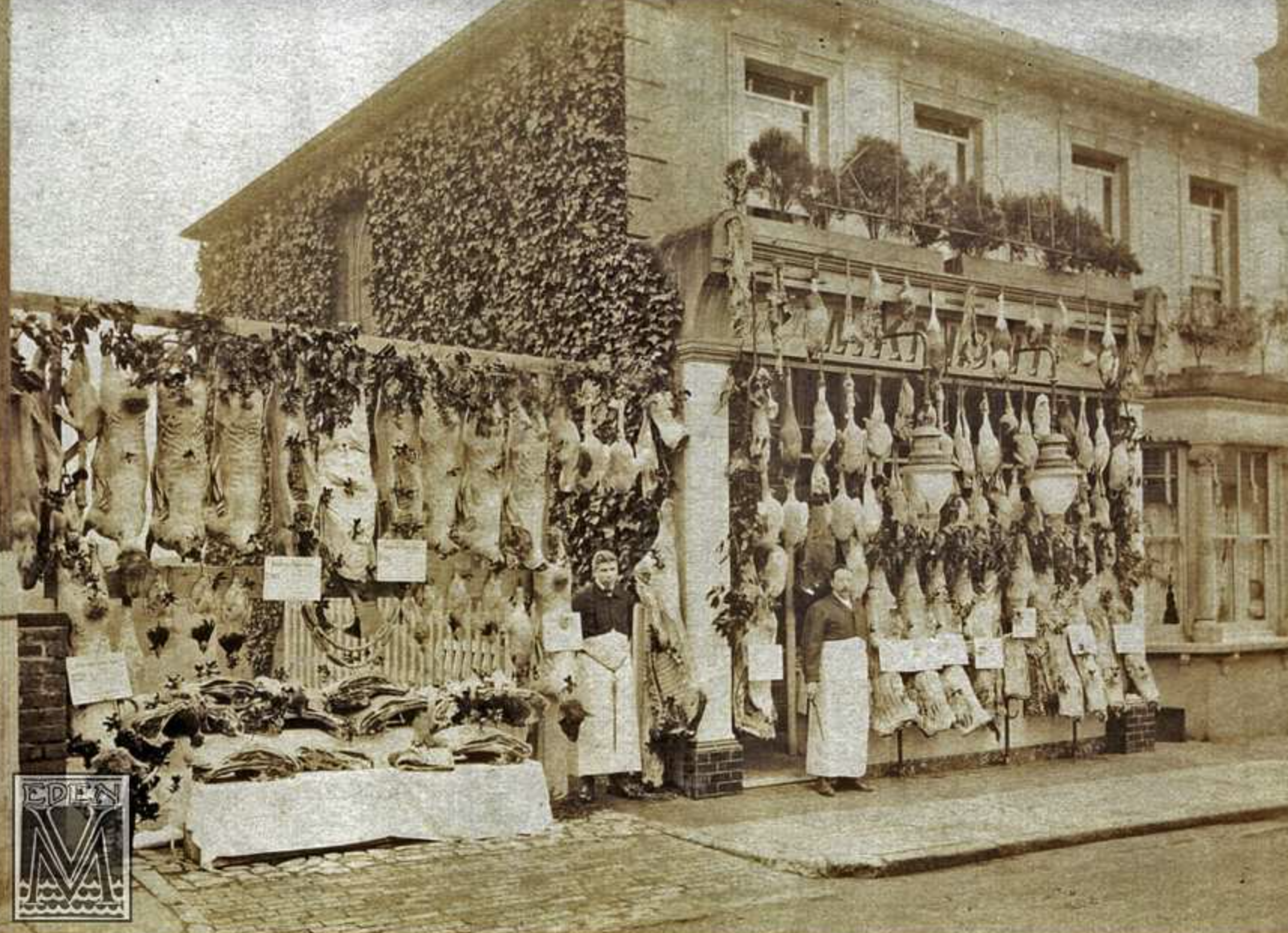 Historic shop front - t allmans